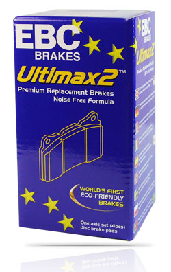 EBC Blackstuff Ultimax2 Bremsbeläge DP1536 Bremsklötze Vorderachse Bremsen Belag